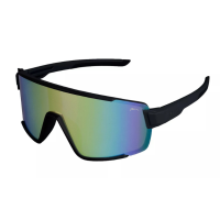 Окуляри Relax Jump  black matt, лінза brown (PC), rose gold revo, кат. 3