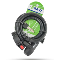 Замок NEKO-576 спираль силикон 15*1000мм