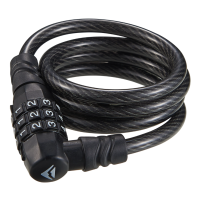 Замок MERIDA Lock Digits 90cm 8mm black