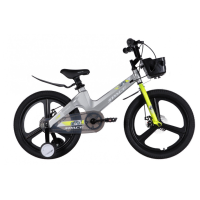 Велосипед MG 20" SPACE KID MOON DD рама-11,4" сірий 2026