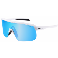 Окуляри R2 FUSION white (shiny), лінза smoke (ice blue chrome) PC High contrast HD, кат. 2