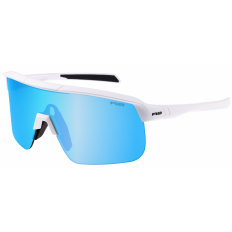 Окуляри R2 FUSION white (shiny), лінза smoke (ice blue chrome) PC High contrast HD, кат. 2