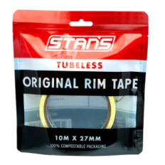 Cтрічка для безкамерних ободів Stan's Tubeless Original Rim Tape, ширина 27 мм, довжина 10 м