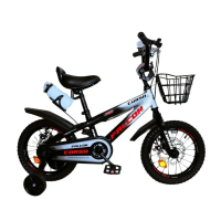 Велосипед дитячий CORSO 14" Falcon FC-14078 (сталева рама, дискові гальма, дзвоник, бутилочка)