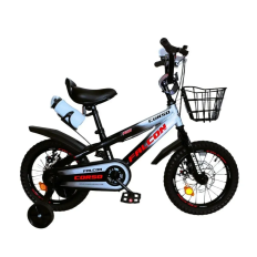 Велосипед дитячий CORSO 14" Falcon FC-14078 (сталева рама, дискові гальма, дзвоник, бутилочка)