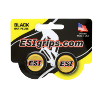 Заглушки керма ESI Bar Plug Black, чёрные (OEM)