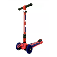 Самокат дет. Kiddimoto UNION JACK Zoom 2, складной
