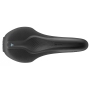 Седло Selle Royal SCIENTIA A1 Athletic, 3D skingel, обивка Black Gummy/Black mokka, 289х127мм, 380г, рейлы сталь + Curva suspension, unisex, черное, фото 3