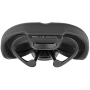 Седло Selle Royal SCIENTIA M1 Moderate, 3D skingel, обивка Black Gummy/Black mokka, 289х141мм, 425г, рейлы сталь + Curva suspension, unisex, черное, фото 3