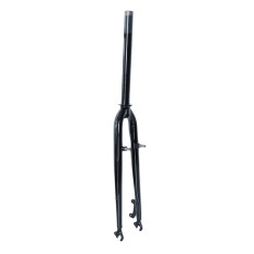 Вилка 28" жорстка ST 1-1/8 шток-290mm безрізьбова disc/v-br чорний
