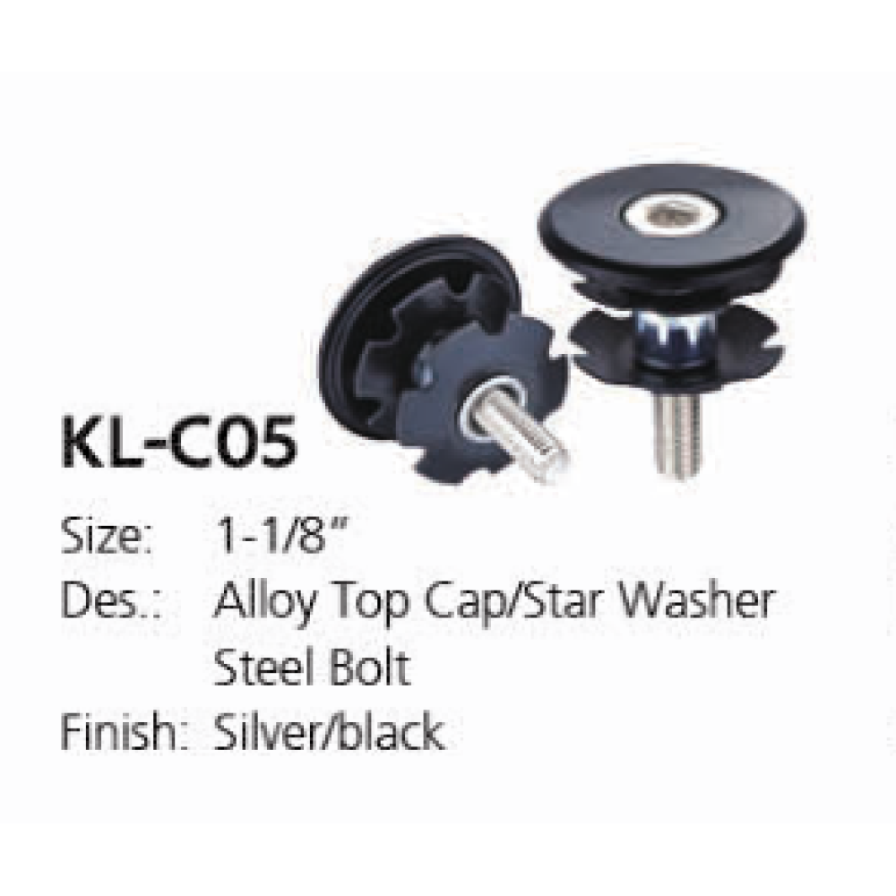 Крышка рулевой колонки 1-1/8" с якорем Kenli KL-C05, фото 1