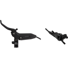 Гальма дискові SRAM Level Silver Stealth 2 Piston - Aluminum Lever, Stainless Hardware, Reach Adj, Black Ano Rear 2000mm Hose 